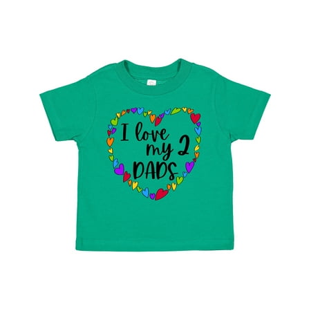 Inktastic I Love My Two Dads- Pride Rainbow Hearts Gift Toddler Boy or Toddler Girl T-Shirt
Inktastic I Love My Two Dads- Pride Rainbow Hearts Gift Toddler Boy or Toddler Girl T-Shirt