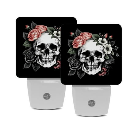 Night Light Night Lights Plug into Wall Dusk to Dawn Sensor White Led Night Light 2 Pack Nightlight for Bedroom Bathroom Hallway Kitchen Skull Pink Purple Floral
Night Light Night Lights Plug into Wall Dusk to Dawn Sensor White Led Night Light 2 Pack Nightlight for Bedroom Bathroom Hallway Kitchen Skull Pink Purple Floral