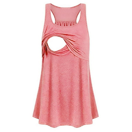 Cathalem Workout Clothes for Women Comfy Breastfeeding Women Pull-up Loose Maternity Tank Tops Shirt Vest Blouse Maternity Shirt Pink Large
Cathalem Workout Clothes for Women Comfy Breastfeeding Women Pull-up Loose Maternity Tank Tops Shirt Vest Blouse Maternity Shirt Pink Large