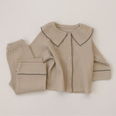 Hunpta Baby Girls Boys Autumn Solid Long Sleeve Shirt Long Pants Set Sleepwear Outfits Clothes
Hunpta Baby Girls Boys Autumn Solid Long Sleeve Shirt Long Pants Set Sleepwear Outfits Clothes