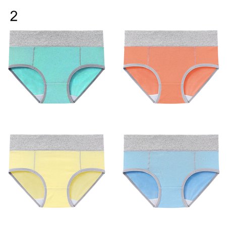 JFY 4Pcs/1 Set Mid Waist Briefs Good Stretch Elastic Waistband Plus Size Lift Butt Briefs for Women
JFY 4Pcs/1 Set Mid Waist Briefs Good Stretch Elastic Waistband Plus Size Lift Butt Briefs for Women