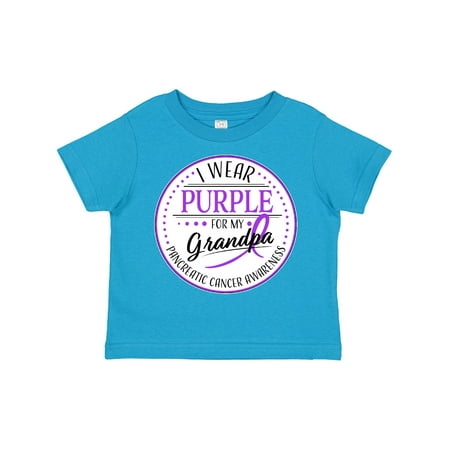 Inktastic I Wear Purple for My Grandpa- Pancreatic Cancer Awareness Gift Toddler Boy or Toddler Girl T-Shirt
Inktastic I Wear Purple for My Grandpa- Pancreatic Cancer Awareness Gift Toddler Boy or Toddler Girl T-Shirt