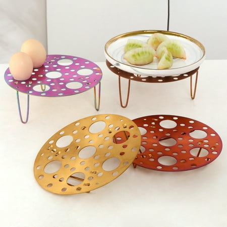 Conditiclusy Steaming Rack Foldable Tripod Multifunctional Stainless Steel Egg Steamer Dumpling Bread Sandwish Steaming Plate Kitchen Supplies
Conditiclusy Steaming Rack Foldable Tripod Multifunctional Stainless Steel Egg Steamer Dumpling Bread Sandwish Steaming Plate Kitchen Supplies