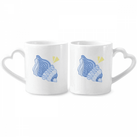 Whelk Conch Pattern Phonation Couple Porcelain Mug Set Cerac Lover Cup Heart Handle
Whelk Conch Pattern Phonation Couple Porcelain Mug Set Cerac Lover Cup Heart Handle