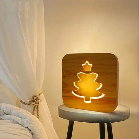 Mishuowoti Night Light Wood Carving Desk Lamp 3D Optical Creative Desk Lamp USB Power Lamp Bedroom Living Room Decoration Children Adult Christmas
Mishuowoti Night Light Wood Carving Desk Lamp 3D Optical Creative Desk Lamp USB Power Lamp Bedroom Living Room Decoration Children Adult Christmas