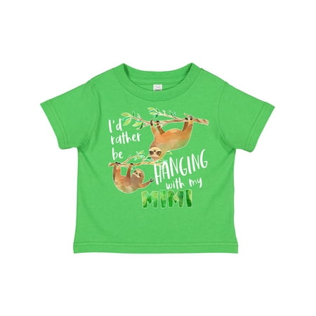 Inktastic Id Rather Be Hanging with My Mimi- Cute Sloths Gift Toddler Boy or Toddler Girl T-Shirt
Inktastic Id Rather Be Hanging with My Mimi- Cute Sloths Gift Toddler Boy or Toddler Girl T-Shirt