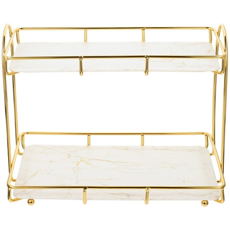 FRCOLOR Bathroom Countertop Organizer for Cosmetics Toiletries 2 Tier Desktop Storage Shelf
FRCOLOR Bathroom Countertop Organizer for Cosmetics Toiletries 2 Tier Desktop Storage Shelf