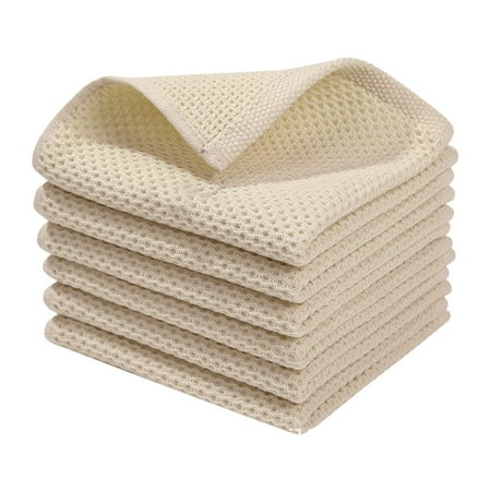 YIHNDIS Microfiber Towel 100% Cotton Weave Kitchen Dish Cloths Ultra Soft Absorbent Quick Drying Dish Towels 12X12 Inches 6-Pack Microfiber Cloth Microfiber Hair Towel (D One Size)
YIHNDIS Microfiber Towel 100% Cotton Weave Kitchen Dish Cloths Ultra Soft Absorbent Quick Drying Dish Towels 12X12 Inches 6-Pack Microfiber Cloth Microfiber Hair Towel (D One Size)