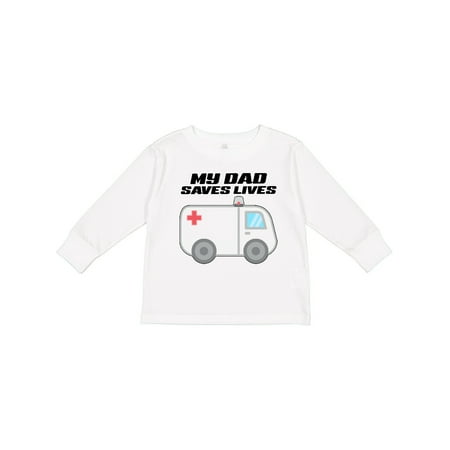 Inktastic My Dad Saves Lives- Ambulance Gift Toddler Boy or Toddler Girl Long Sleeve T-Shirt
Inktastic My Dad Saves Lives- Ambulance Gift Toddler Boy or Toddler Girl Long Sleeve T-Shirt