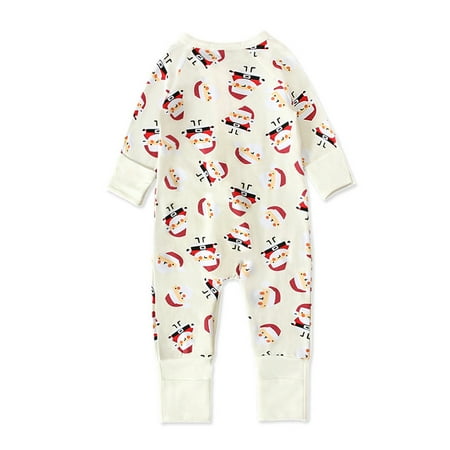 TOWED22 Christmas Sweatshirt Romper Baby Boy 0-18 Months Baby Boy Jumpsuit Ribbed Ruffle Long Sleeve One-Piece Spring Clothes Hearts Print Romper Bodysuit White
TOWED22 Christmas Sweatshirt Romper Baby Boy 0-18 Months Baby Boy Jumpsuit Ribbed Ruffle Long Sleeve One-Piece Spring Clothes Hearts Print Romper Bodysuit White