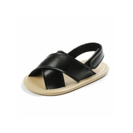 Daeful Baby Girls Boys Crib Shoes First Walkers Sandals Beach Flat Sandal Birthday Fashion Casual Summer Black 6-12 months
Daeful Baby Girls Boys Crib Shoes First Walkers Sandals Beach Flat Sandal Birthday Fashion Casual Summer Black 6-12 months