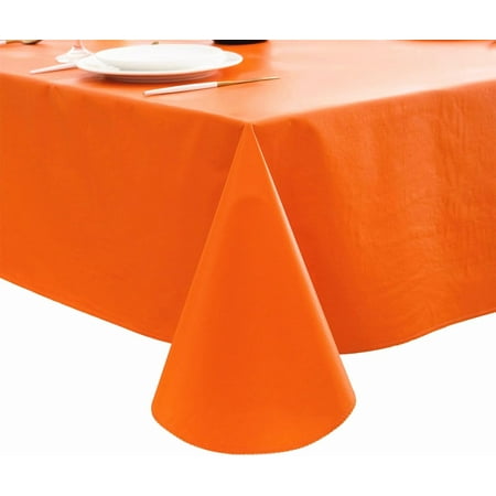 Vinyl Tablecloth with Flannel Backing Rectangle Waterproof Oil-Proof Plastic Table Cloth Wipeable PVC Table Cover for Indoor and Outdoor (Beige 60 x 84 Inch)
Vinyl Tablecloth with Flannel Backing Rectangle Waterproof Oil-Proof Plastic Table Cloth Wipeable PVC Table Cover for Indoor and Outdoor (Beige 60 x 84 Inch)