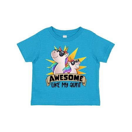 Inktastic Awesome Like My Aunt Cute Unicorn Family in Sunglasses Gift Toddler Boy or Toddler Girl T-Shirt
Inktastic Awesome Like My Aunt Cute Unicorn Family in Sunglasses Gift Toddler Boy or Toddler Girl T-Shirt