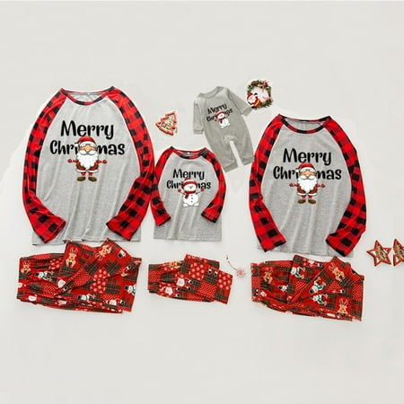 women Christmas pajamas for family matching outfits son daughter sets soft Gray Christmas Children Kids Printed Letter Top+Pants Xmas Family Clothes Pajamas
women Christmas pajamas for family matching outfits son daughter sets soft Gray Christmas Children Kids Printed Letter Top+Pants Xmas Family Clothes Pajamas