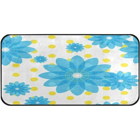 BESTKITTY Anti Fatigue Kitchen Mat Blue Flower Kitchen Floor Mat Soft Standing Mats Non Slip Kitchen Rugs 39 x20 Bath Rug Runner Carpet for Home Decor Indoor Outdoor
BESTKITTY Anti Fatigue Kitchen Mat Blue Flower Kitchen Floor Mat Soft Standing Mats Non Slip Kitchen Rugs 39 x20 Bath Rug Runner Carpet for Home Decor Indoor Outdoor