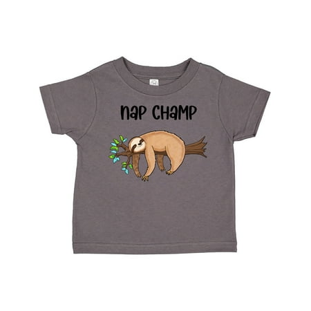Inktastic Nap Champ Cute Sleeping Sloth Gift Toddler Boy or Toddler Girl T-Shirt
Inktastic Nap Champ Cute Sleeping Sloth Gift Toddler Boy or Toddler Girl T-Shirt