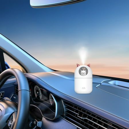 Gnmfd Cute Pet Humidifier USB Home Car Mini Water Replenishment Mini Colorful Aromatherapy Machine Humidifier White
Gnmfd Cute Pet Humidifier USB Home Car Mini Water Replenishment Mini Colorful Aromatherapy Machine Humidifier White
