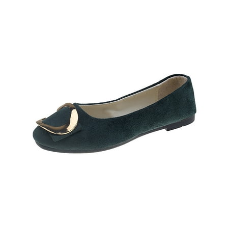 Lacyhop Womens Flat Shoes Comfort Casual Shoe Slip On Flats Formal Lightweight Pumps Breathable Square Toe Dark Green 4.5
Lacyhop Womens Flat Shoes Comfort Casual Shoe Slip On Flats Formal Lightweight Pumps Breathable Square Toe Dark Green 4.5