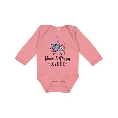 Inktastic Nana and Poppy Love Me Unicorn Grandchild Gift Baby Girl Long Sleeve Bodysuit
Inktastic Nana and Poppy Love Me Unicorn Grandchild Gift Baby Girl Long Sleeve Bodysuit