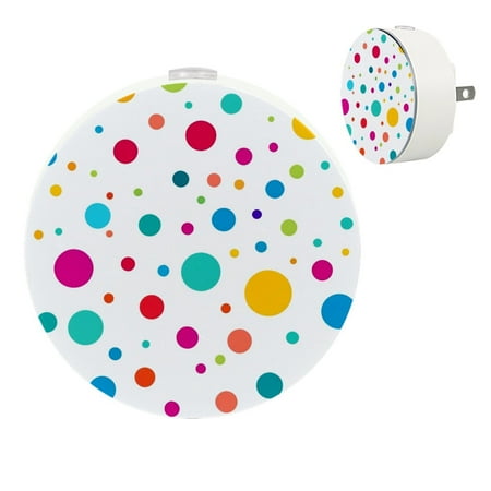 YZUOUZY Night Lights Plug into Wall Bedroom Lamp Bedroom Lamps Set of 2 Colorful Polka Dots
YZUOUZY Night Lights Plug into Wall Bedroom Lamp Bedroom Lamps Set of 2 Colorful Polka Dots