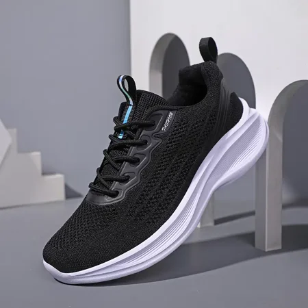 Women Lightweight Breathable Flying Weave Running Shoes