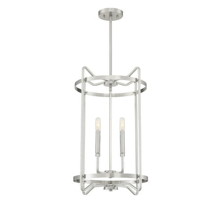 Savoy House 3-4901-4-SN Kent Satin Nickel 4 Light Foyer (16 W x 24 H)