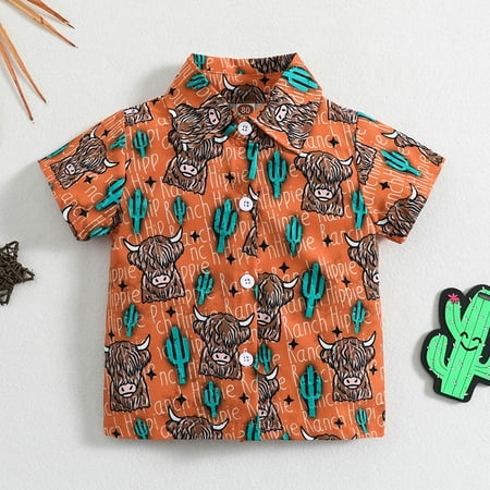 NIUREDLTD Toddler Boys Short Sleeve Cartoon Floral Printed T Shirt Gentleman Tops Clothes
NIUREDLTD Toddler Boys Short Sleeve Cartoon Floral Printed T Shirt Gentleman Tops Clothes