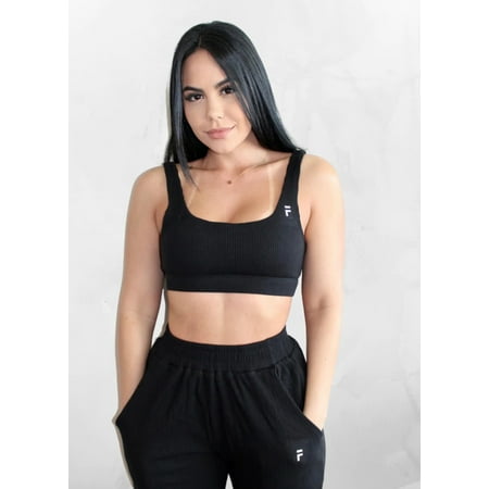 BELOW ZERO SPORT BRA - BLACK