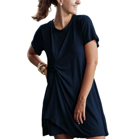 Frontwalk Womens Loungewear Pajama Dress Summer Casual Short Sleeve Crew Neck Shirts Dress S-XL
Frontwalk Womens Loungewear Pajama Dress Summer Casual Short Sleeve Crew Neck Shirts Dress S-XL