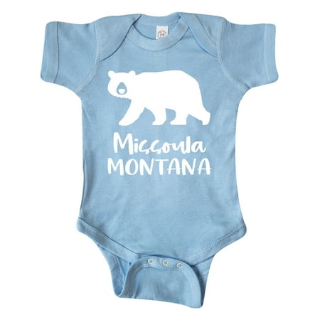 Inktastic Missoula Montana White Bear Silhouette Gift Baby Boy or Baby Girl Bodysuit
Inktastic Missoula Montana White Bear Silhouette Gift Baby Boy or Baby Girl Bodysuit