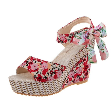 GNEIKDEING Women Fish Mouth Platform High Heels Wedge Sandal Lace Unpositioned Printing National Style Slope Sandals Gift on Clearance
GNEIKDEING Women Fish Mouth Platform High Heels Wedge Sandal Lace Unpositioned Printing National Style Slope Sandals Gift on Clearance