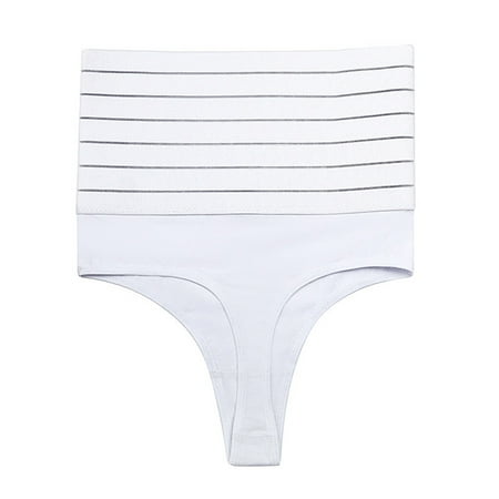 Lovskoo Womens Thong Underwear High Waisted Body Shaper Lifter Hip Control Stretch Slimming Underpants Briefs White
Lovskoo Womens Thong Underwear High Waisted Body Shaper Lifter Hip Control Stretch Slimming Underpants Briefs White