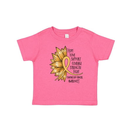 Inktastic Childhood Cancer Awareness Sunflower Ribbon Gift Baby Boy or Baby Girl T-Shirt
Inktastic Childhood Cancer Awareness Sunflower Ribbon Gift Baby Boy or Baby Girl T-Shirt