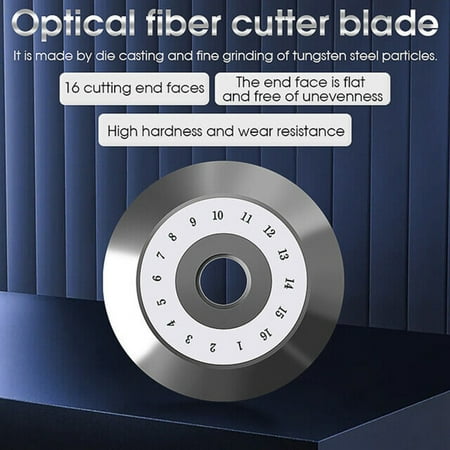 Ftth Fiber Optic Cutting Machine Blade Replacement Blade16 Bit End Face Blade 6S 7S
Ftth Fiber Optic Cutting Machine Blade Replacement Blade16 Bit End Face Blade 6S 7S