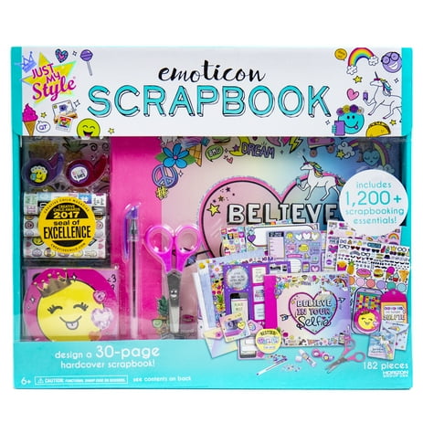Just My Style Emoticon Scrapbook, Over 1,200 Scrapbooking Essentials, 6+