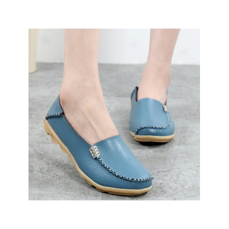 Zodanni Women Comfortable Leather Loafers Slip on Soft Driving Shoes Casual Flat Shoes
Zodanni Women Comfortable Leather Loafers Slip on Soft Driving Shoes Casual Flat Shoes