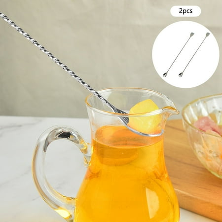 2PCS Spoon Mixing Spoon 304 Stainless Steel Long Bar Ice Spoon Double Ended Mixing Spoon Long Handle Spoon
2PCS Spoon Mixing Spoon 304 Stainless Steel Long Bar Ice Spoon Double Ended Mixing Spoon Long Handle Spoon