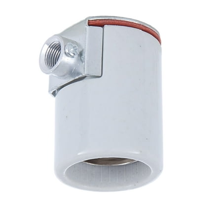 B&P Lamp® Edison Size Porcelain Socket With Side Outlet 
B&P Lamp® Edison Size Porcelain Socket With Side Outlet