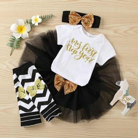 Leutsin Newborn Baby Girls New Year Letter Romper Tutu Skirt Hairband Leg Warmer Sets
Leutsin Newborn Baby Girls New Year Letter Romper Tutu Skirt Hairband Leg Warmer Sets