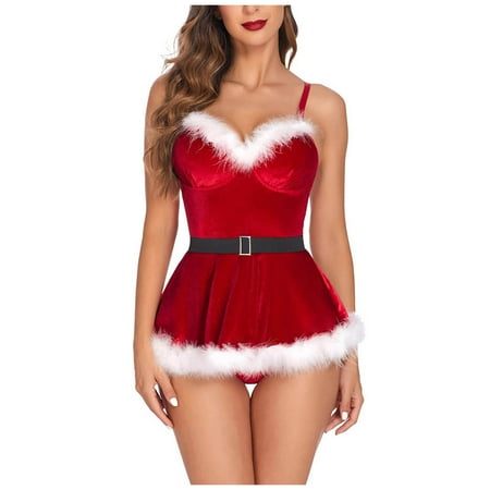 Zuwimk Lingerie For Women Plus Size Lingerie for Women Lace Snap Crotch Nighty With Choker Nightwear Mesh Sleepwear Red L
Zuwimk Lingerie For Women Plus Size Lingerie for Women Lace Snap Crotch Nighty With Choker Nightwear Mesh Sleepwear Red L
