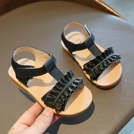 Dyfzdhu Girls Sandals Soft-Soled Non Slip Flats Kids Shoes Beach Ruffles Toddler Girls Summer Sandals
Dyfzdhu Girls Sandals Soft-Soled Non Slip Flats Kids Shoes Beach Ruffles Toddler Girls Summer Sandals