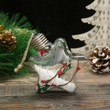 Christmas Clearance! SuoKom Christmas Led Transparent Christmas Ball Christmas Tree Pendant Glowing
Christmas Clearance! SuoKom Christmas Led Transparent Christmas Ball Christmas Tree Pendant Glowing