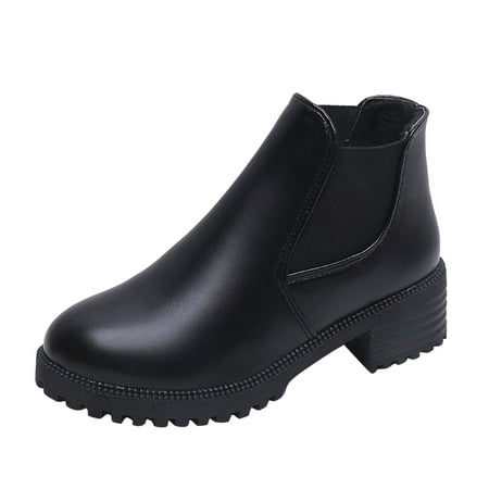 Women Fashion Boots Fashion Autumn Winter Women Ankle Boots Thick Sole Mid Heel Slip On Short Plush Warm Solid Casual Style
Women Fashion Boots Fashion Autumn Winter Women Ankle Boots Thick Sole Mid Heel Slip On Short Plush Warm Solid Casual Style