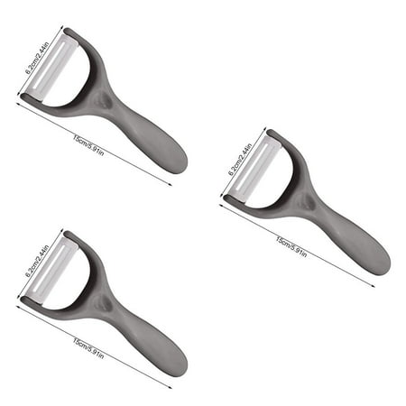 3pcs Multifunctional Ceramic Peeler Vegetables Fruits Peeling Tool Potato Scraper for Kitchen Light Brown
3pcs Multifunctional Ceramic Peeler Vegetables Fruits Peeling Tool Potato Scraper for Kitchen Light Brown