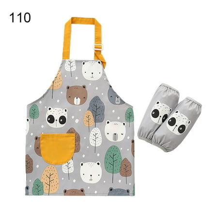 1 Set Animal Pattern Kids Apron with Sleevelet Polyester Playing Games Children Garden Apron for Cleaning
1 Set Animal Pattern Kids Apron with Sleevelet Polyester Playing Games Children Garden Apron for Cleaning