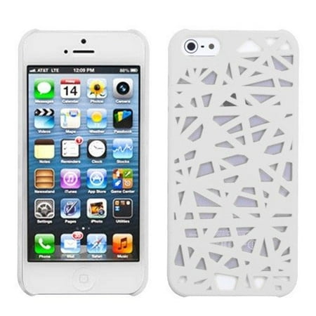 Apple iPhone 5/5S MyBat Back Protector Case, Red Bird's Nest