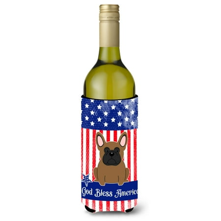 Carolines Treasures BB3008LITERK Patriotic USA French Bulldog Brown Wine Bottle Beverge Insulator Hugger Wine Bottle
Carolines Treasures BB3008LITERK Patriotic USA French Bulldog Brown Wine Bottle Beverge Insulator Hugger Wine Bottle