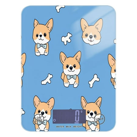 WOBOGO Gentleman Corgi Kitchen Scale Digital Gram and Ounce Weighing for Cooking Baking Ketogenic Diet Meal Prep
WOBOGO Gentleman Corgi Kitchen Scale Digital Gram and Ounce Weighing for Cooking Baking Ketogenic Diet Meal Prep