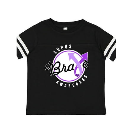 Inktastic Lupus Awareness Brave with Purple Arrow Ribbon Gift Toddler Boy or Toddler Girl T-Shirt
Inktastic Lupus Awareness Brave with Purple Arrow Ribbon Gift Toddler Boy or Toddler Girl T-Shirt