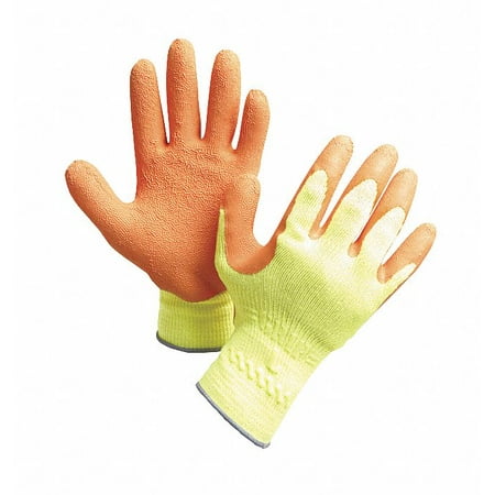 Showa Coated Gloves Orange/Hi-Vis Yellow S PR 317S-07